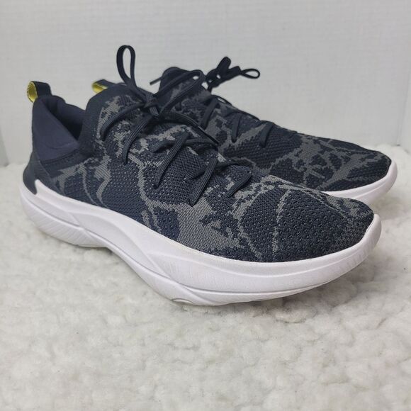 Sorel Explorer Blitz Stride Womens Sneaker Size 9.5 Lace Black Gray Knit Slip On - Picture 1 of 9